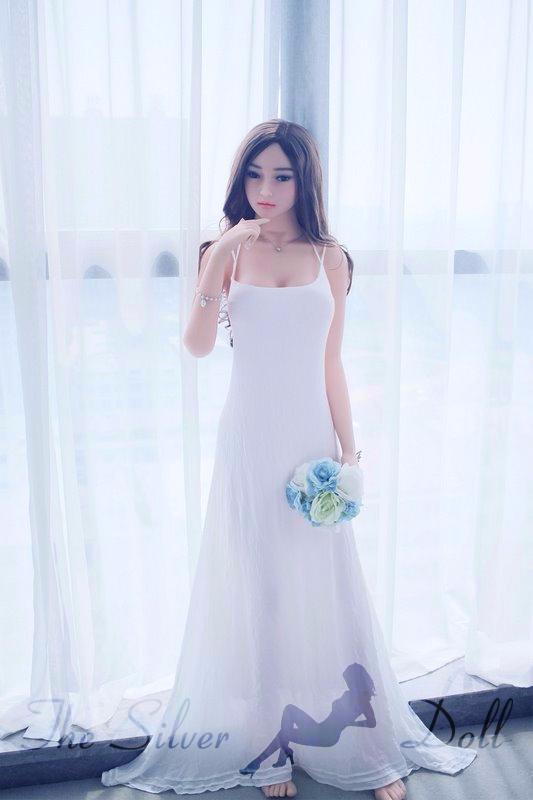 JY Doll 168cm Myrcella in white dress - The Silver Doll