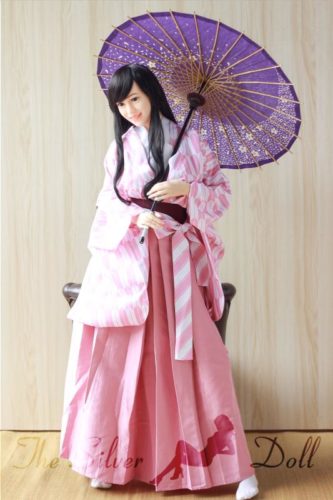 JL Doll 160cm D-Cup Reiya naked under her kimono - The 